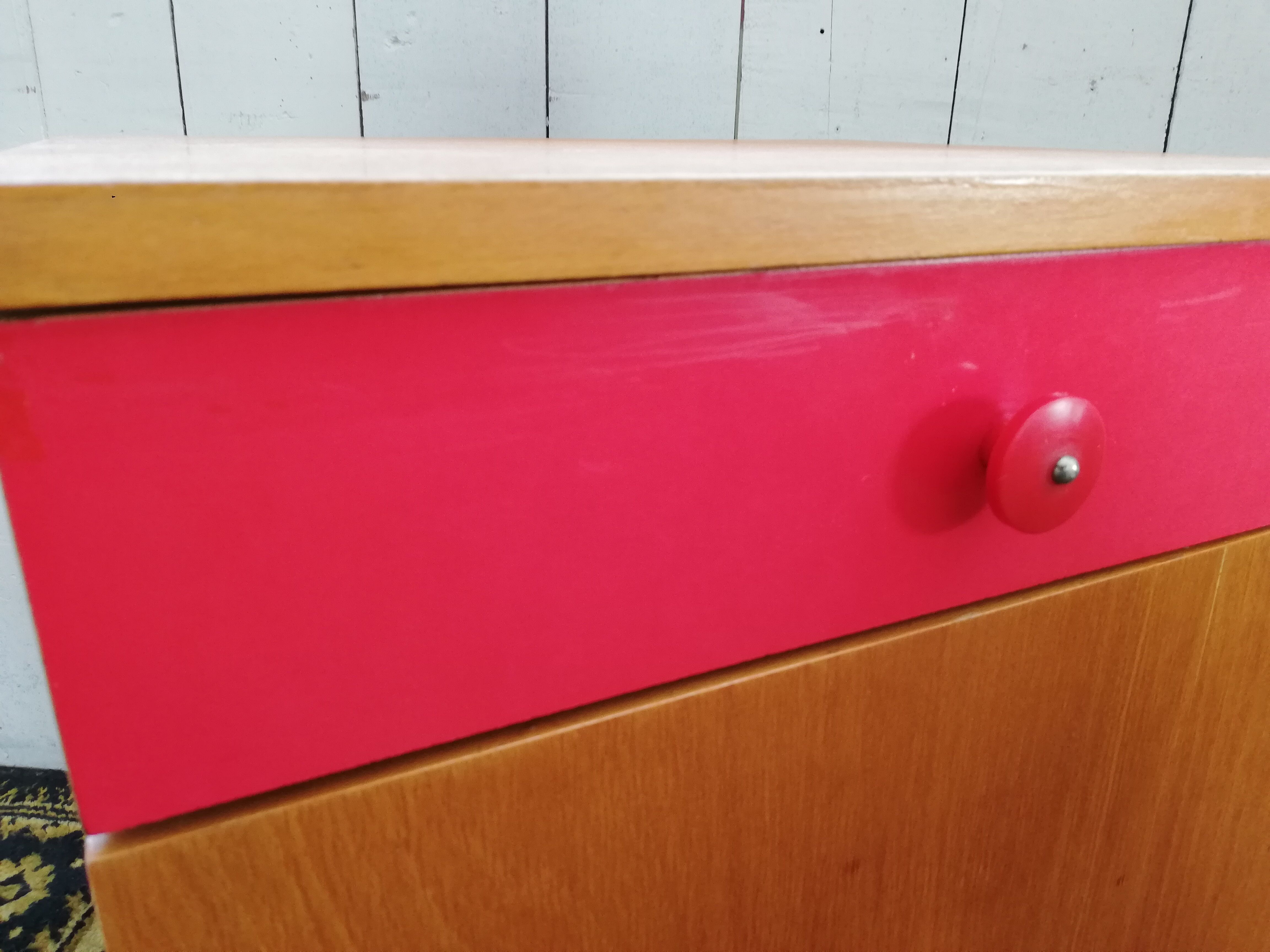 Pair of bedside tables, Czech