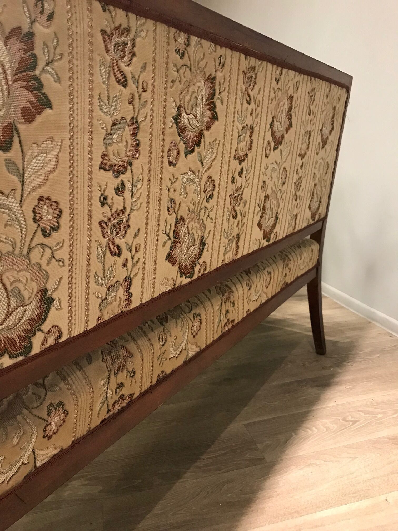 Sofa set and two armchairs, antique 19th century