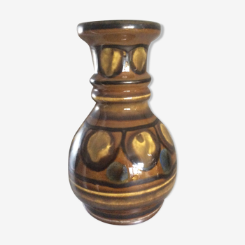 Vase céramique Gouda Holland années 70