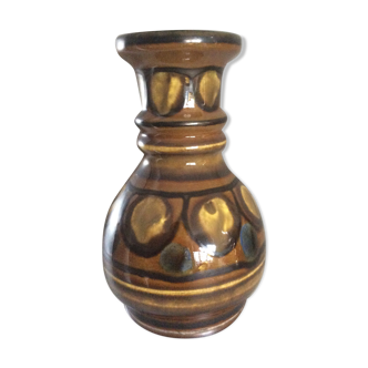 Gouda Holland ceramic vase 70s