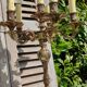 Chandelier bronze six branches électrique
