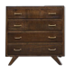 Former Vintage weekly ragsmaker 1950/1960 - retro - 4 drawers - compass feet - oak
