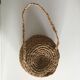 Round bohemian basket