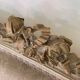 Louis XVI ivory and gold basket bench