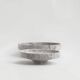 Silver travertine XL bowl