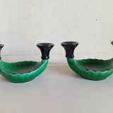 Pair of Art Deco candlesticks by Paul Milet for Sèvres