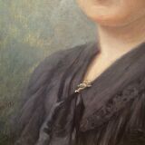 Portrait d’une jeune femme, signé H Mouthier (1880-1975)et daté 1907