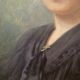 Portrait of a young woman, signed H Mouthier (1880-1975) and dated 1907