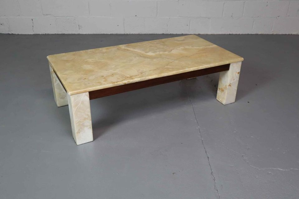 Vintage marble coffee table