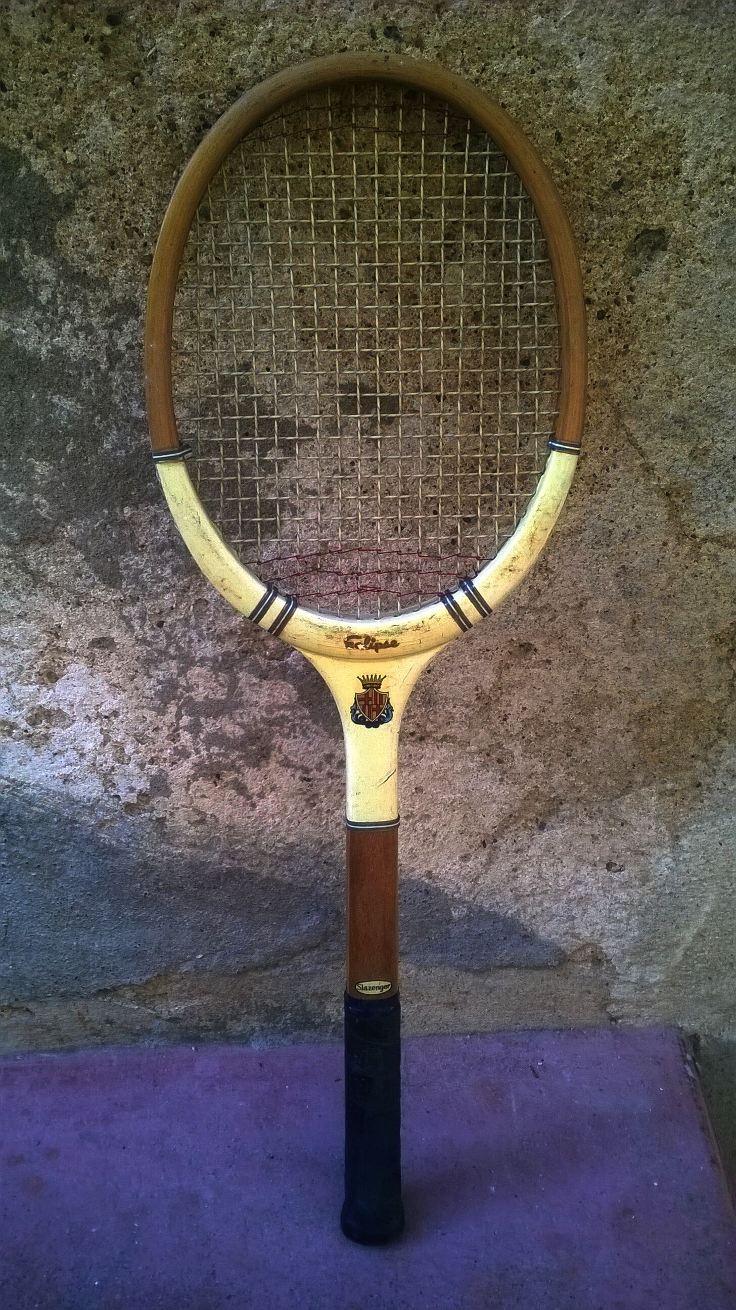 Vintage tennis racket