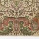 Tapis floral anatolien fait main
