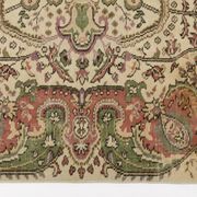 Tapis floral anatolien fait main