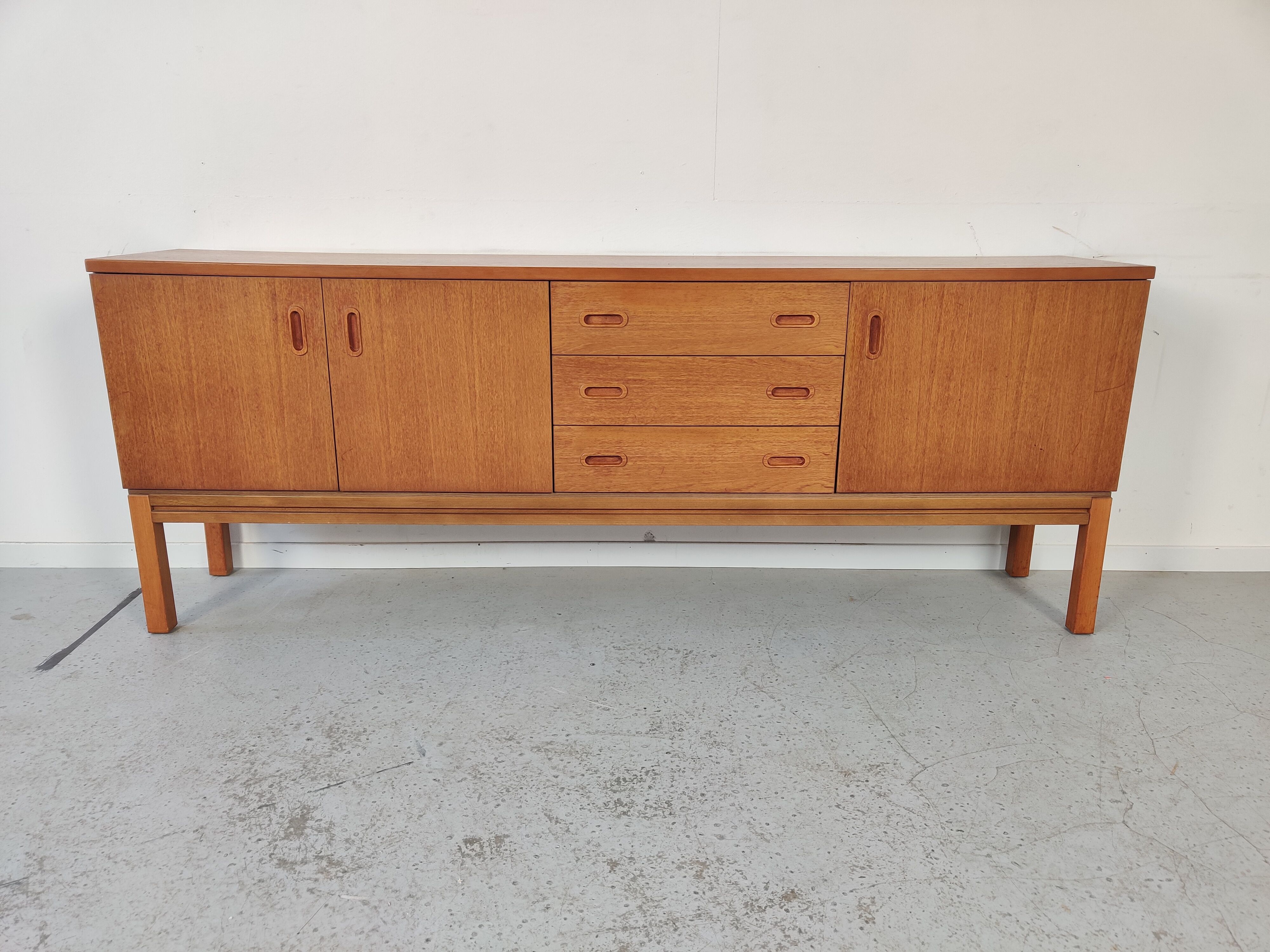 Scandinavian teak sideboard, 60s