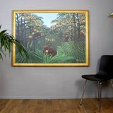 Painting "Monkeys in the jungle"