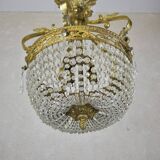 Napoleon-style tassel chandelier