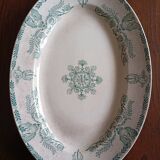 Oval ironstone dish "Compiègne" K&G Lunéville