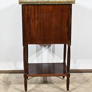 Small Chiffonnière Living Room Table in Mahogany, Louis XVI – 18th Century