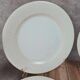 Assiettes Gien modernistes à pois dorés – lot de 9