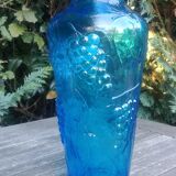 Glass vase from vintage Empoli glassworks 70s 80s