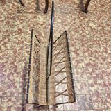 Porte revue métal et osier