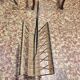Metal and wicker magazine rack