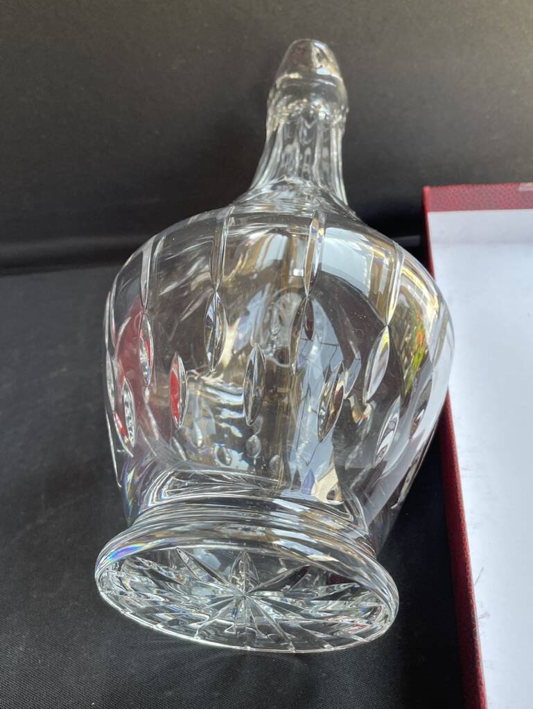 Ewer decanter – Stamped Cristallerie de Lorraine