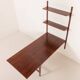 Poul Cadovius shelving wall unit with extendable  desk or a table for Cado,