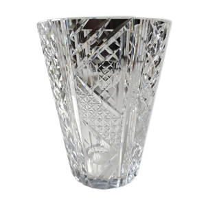 Vase vintage à col évasé en