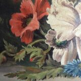 Tableaux ancien anémone mesure 61x46