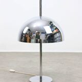 Large Space Age Table Lamp in Chrome, 70s
