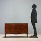 Lombard-Venetian Barocchetto commode in walnut