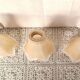 Suspensions Lustre ceiling light Opaline glass France POP 1960 Decoration reduced