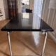 Black lacquered table - approximately 1970