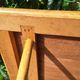 Rattan side table