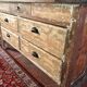 Meuble de métier comptoir en bois