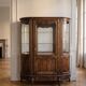 Buffet vitrine galbé style Louis XV