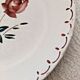 Lot de 5 Anciennes Assiettes Creuses Badonviller Vintage