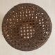 Vintage 1970s rattan tamtam diabolo stool