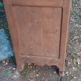 Buffet 2 portes 2 tiroirs ancien châtaignier massif bois brut