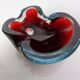 Sommerso Murano Glass Ashtray, Italy, 1960s