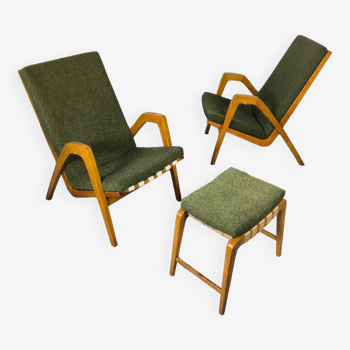 Paire de fauteuils design par Jan Vanek