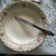 8 vintage Christofle knives in silver metal