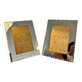 Art deco beveled mirror photo frame