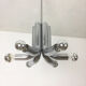 Modernist suspension chrome Sputnik of Cosack Lights