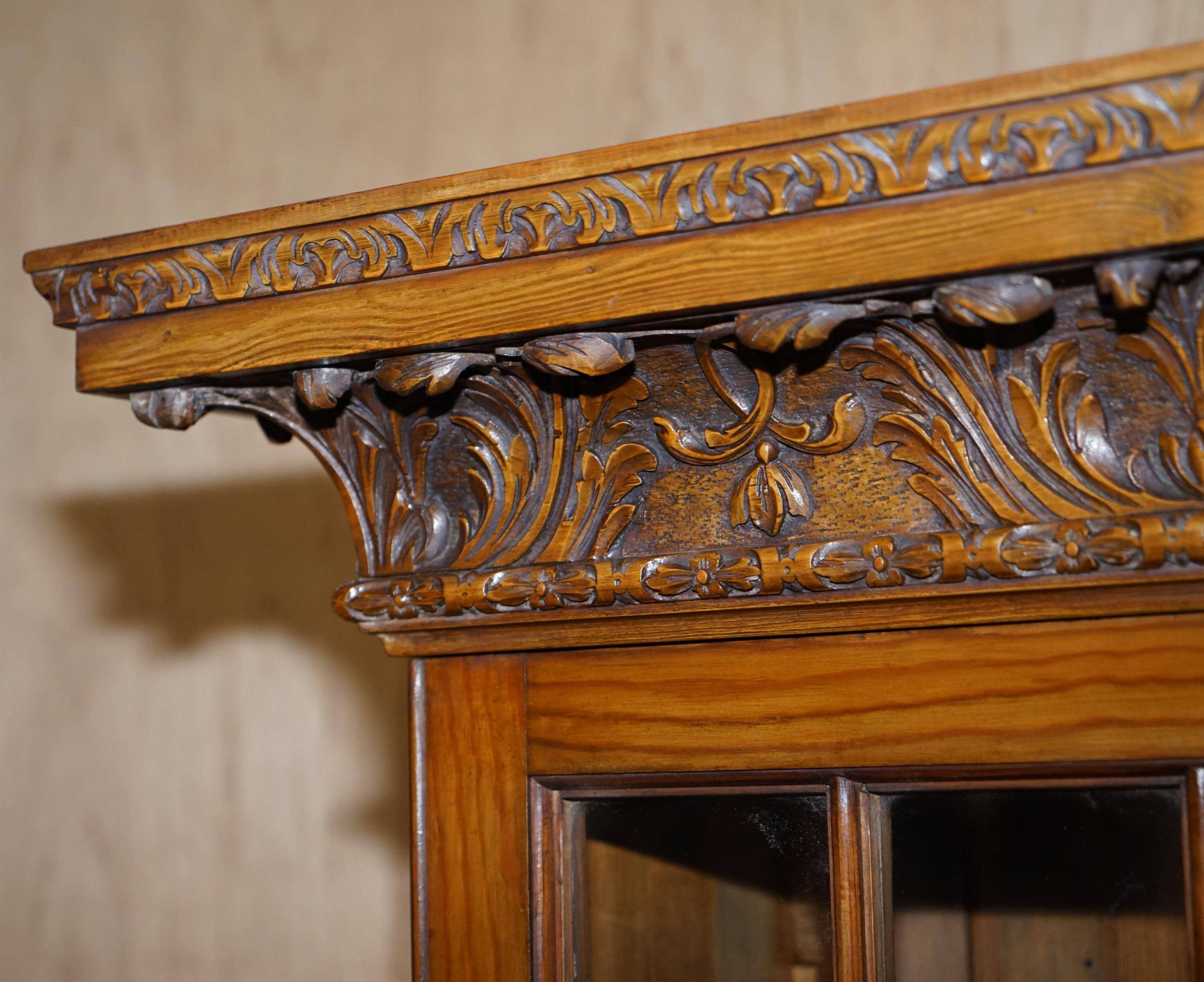 Antique bookshelf Samuel Pepys 1666 large model