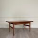 Coffee/Dining Table, elevator by Kai Kristiansen, teak, Denmark 1960
