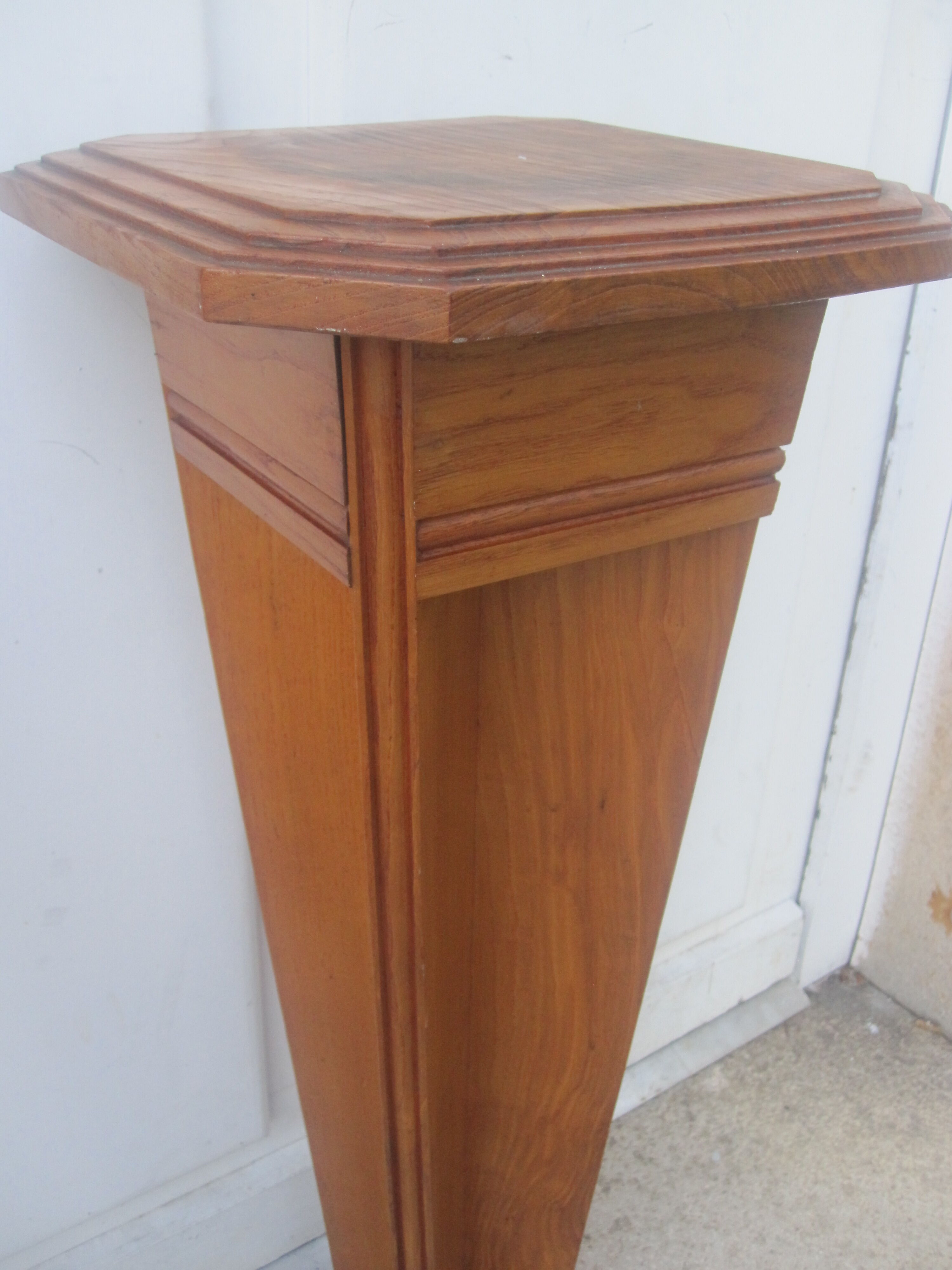 Art deco-style wooden harness