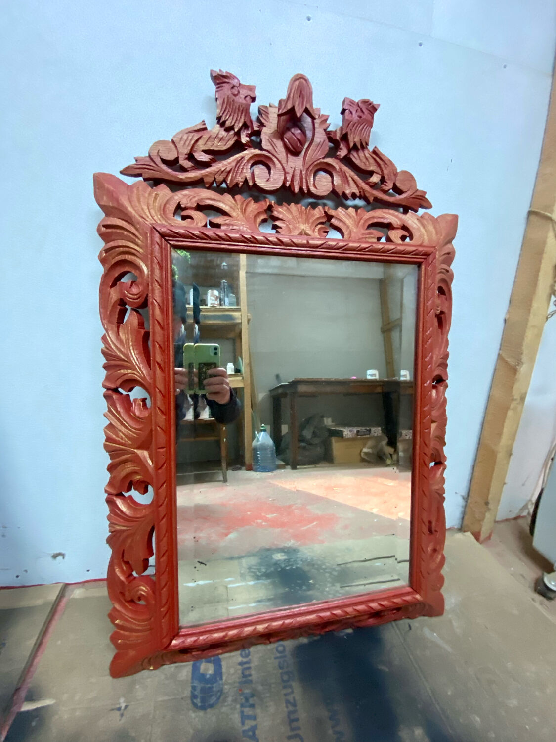 Flamingo mirror 100x65