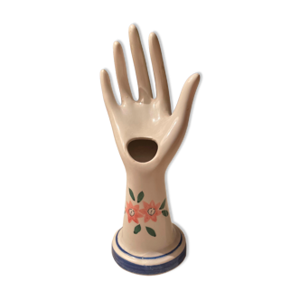 Hand baguier vintage soliflore