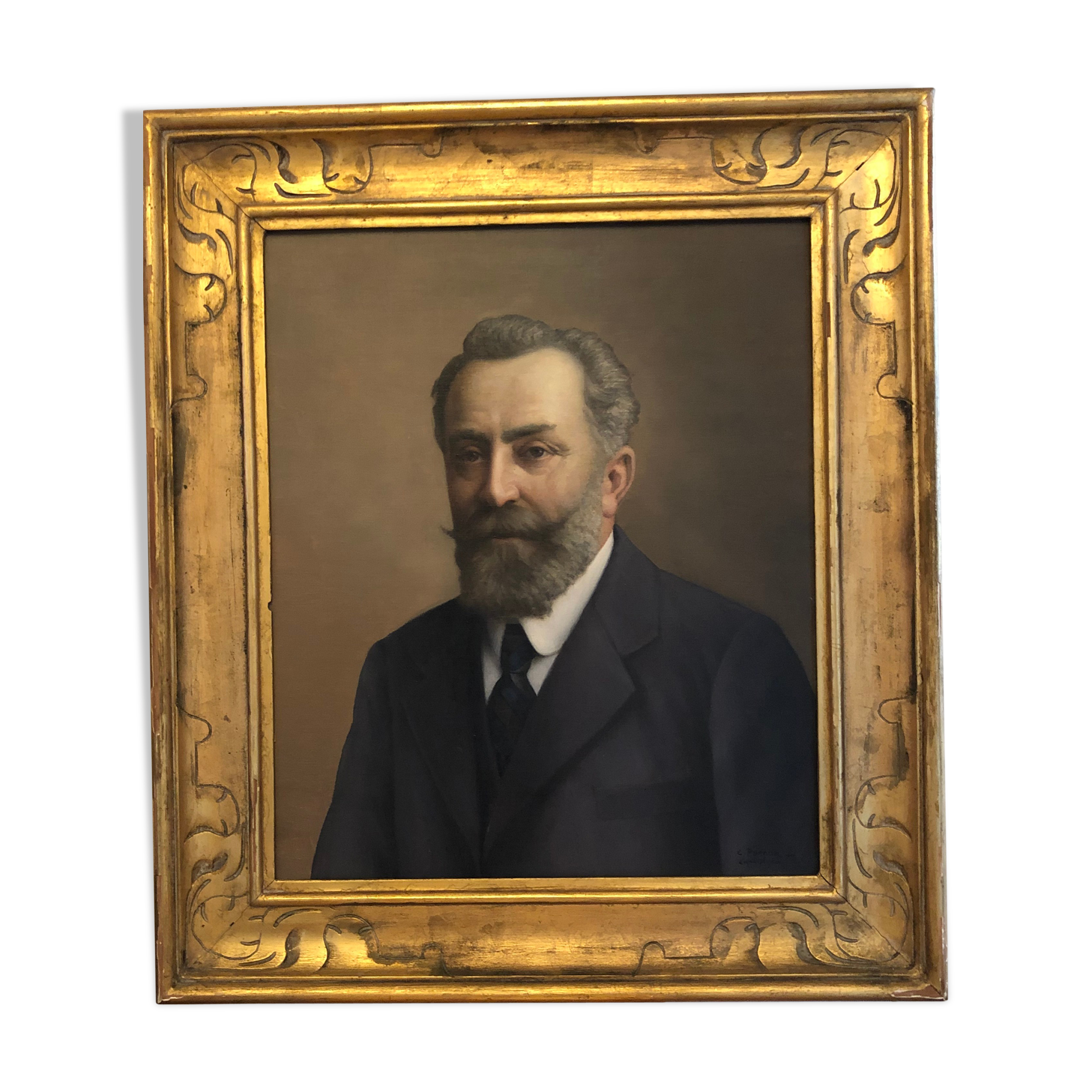 Oil on canvas: Portrait